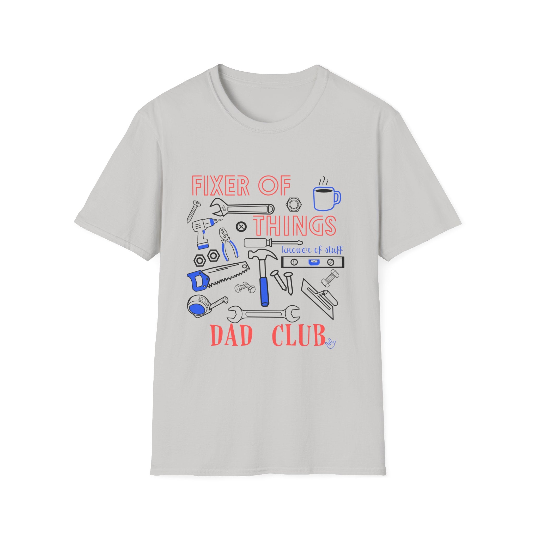 Fixer of Things Knower of Stuff Dad Shirt —  Handy Dad Tool Gift