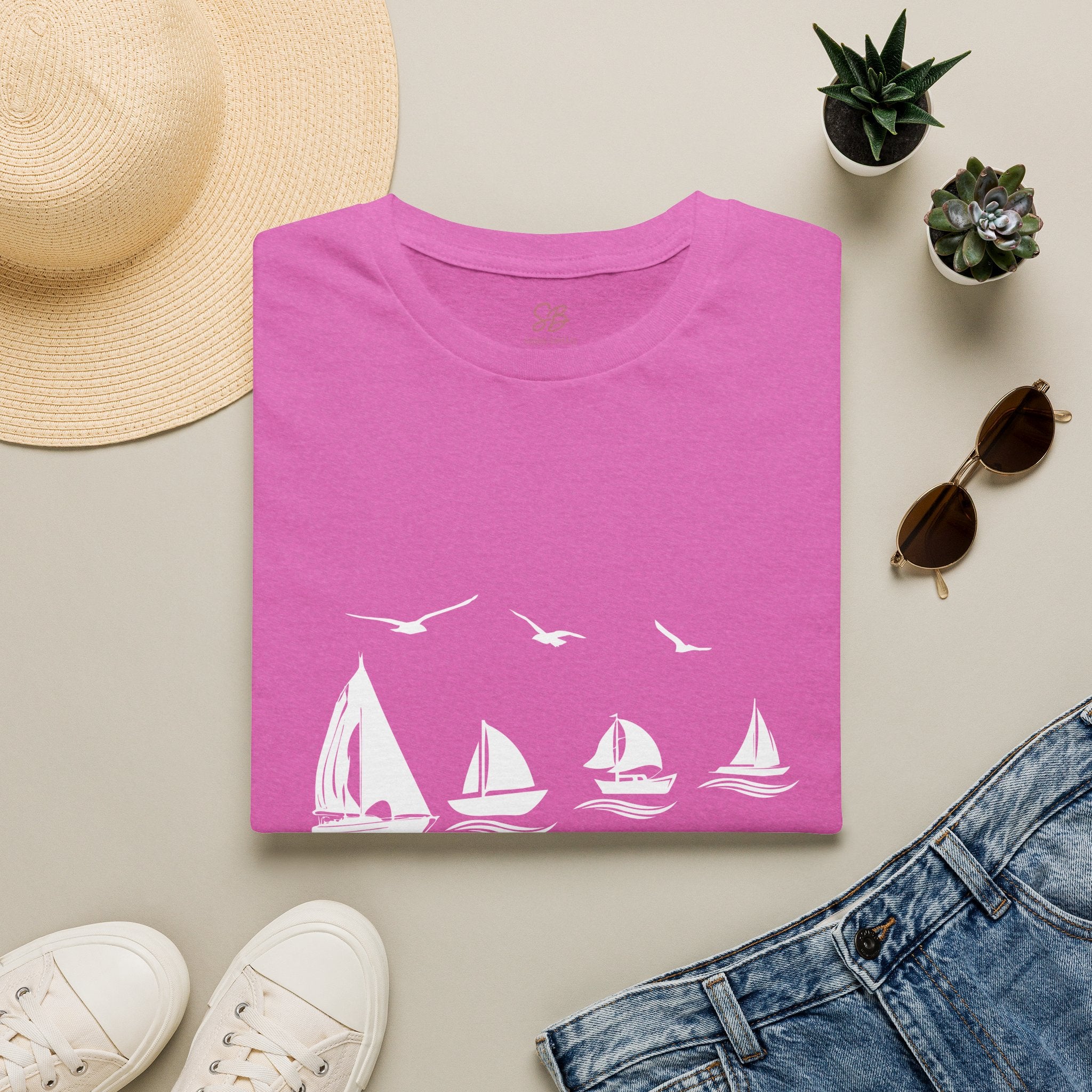 "Life is better with the wind in your sails" - Shirt