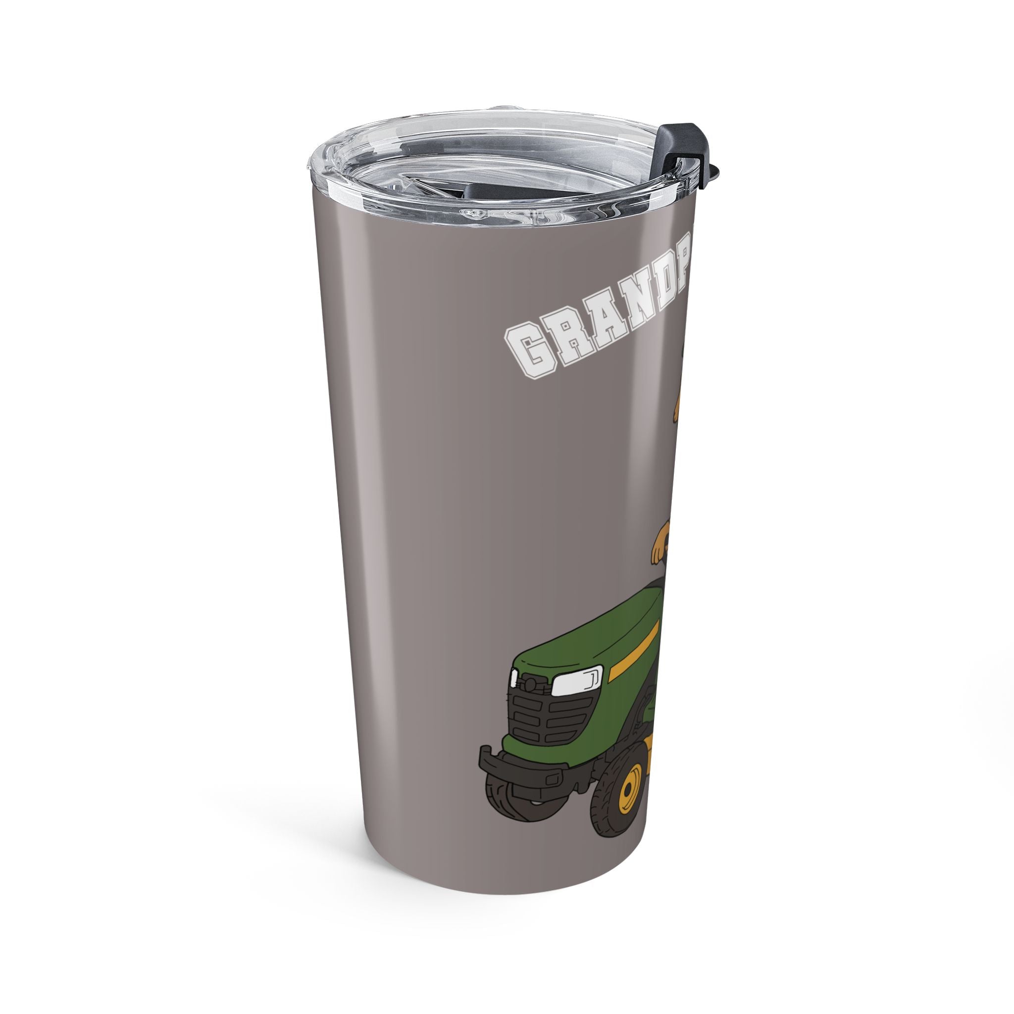 Grandpa mows best -Tumbler 20oz
