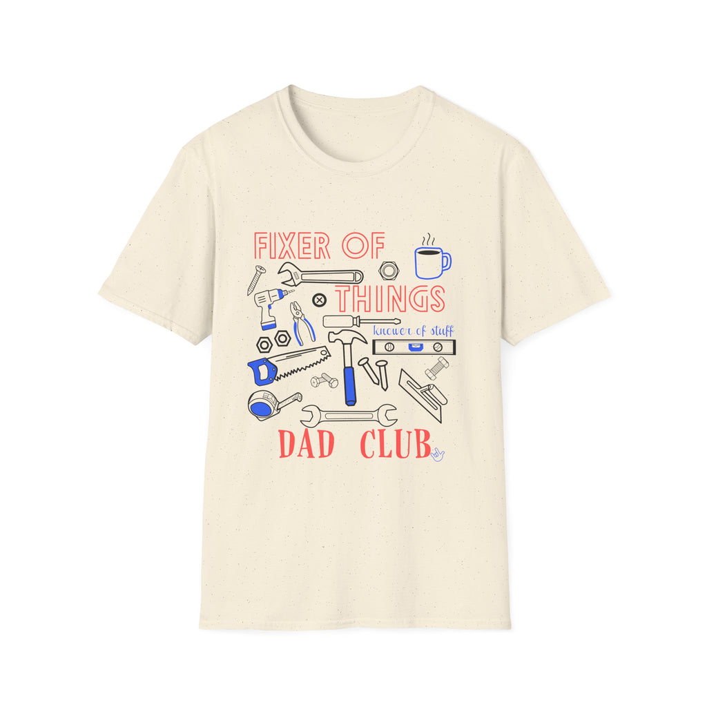 Fixer of Things Knower of Stuff Dad Shirt —  Handy Dad Tool Gift