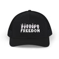 Freedom fingers-spelled ASL (America Sign Language) Embroidery - Trucker Cap Snapback