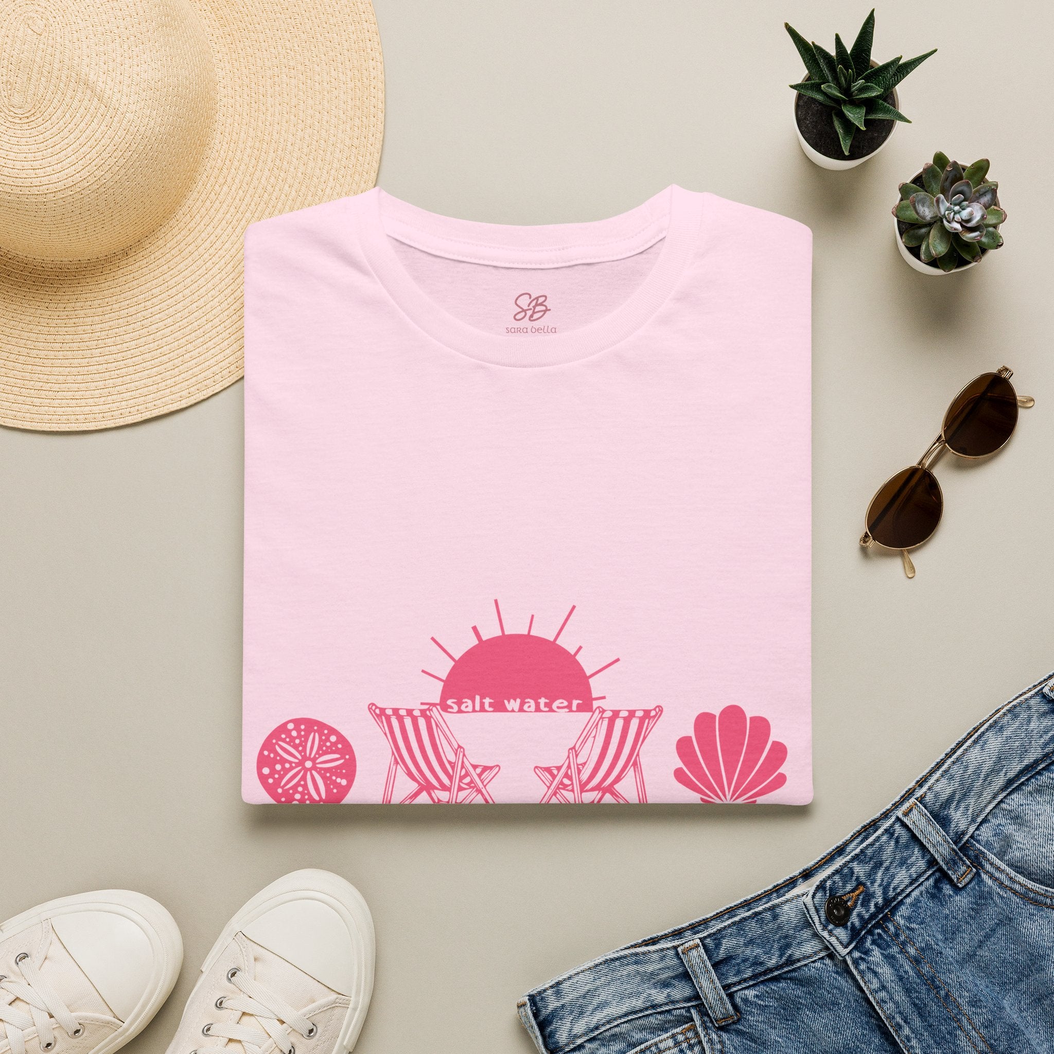 "Salt Water Heals Everything" - T-Shirt