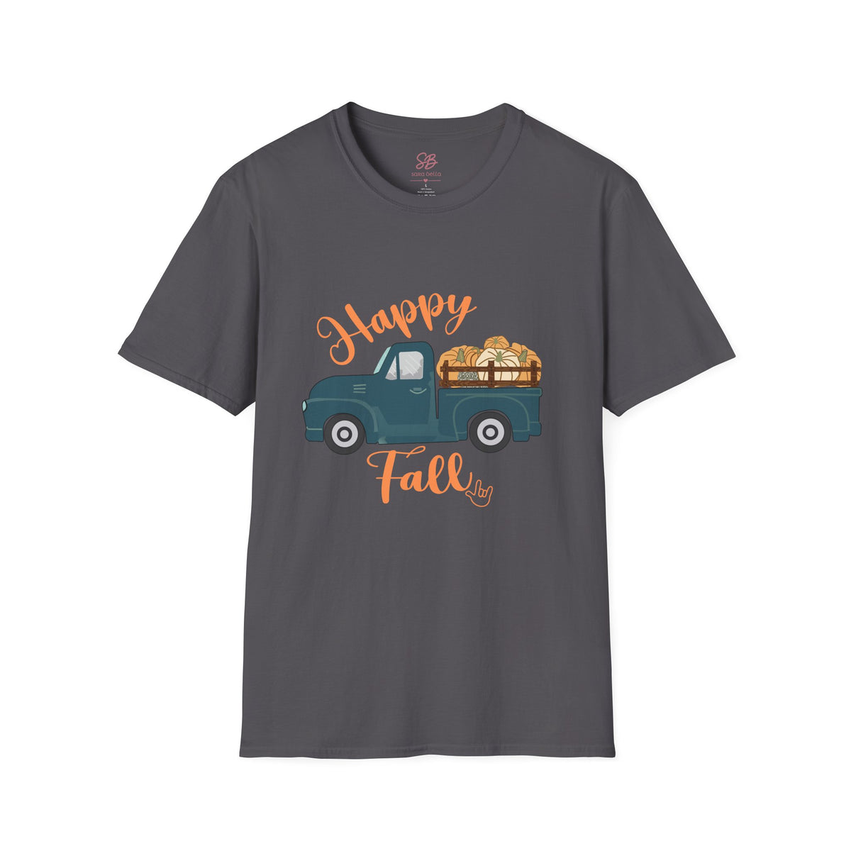 Happy Fall Vintage Truck  - T-Shirt