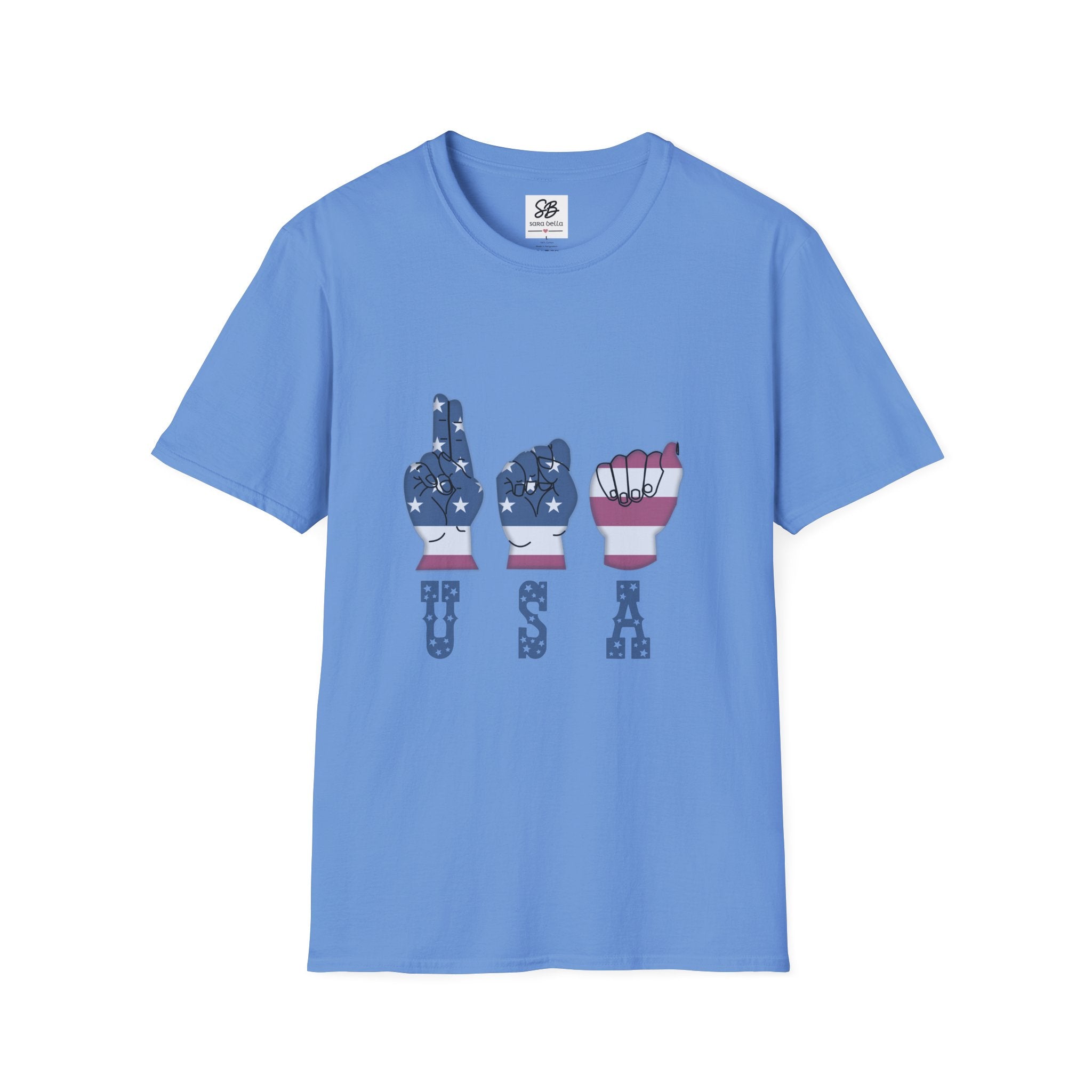 USA  fingers-spelled ASL (American Sign Language)  Shirt