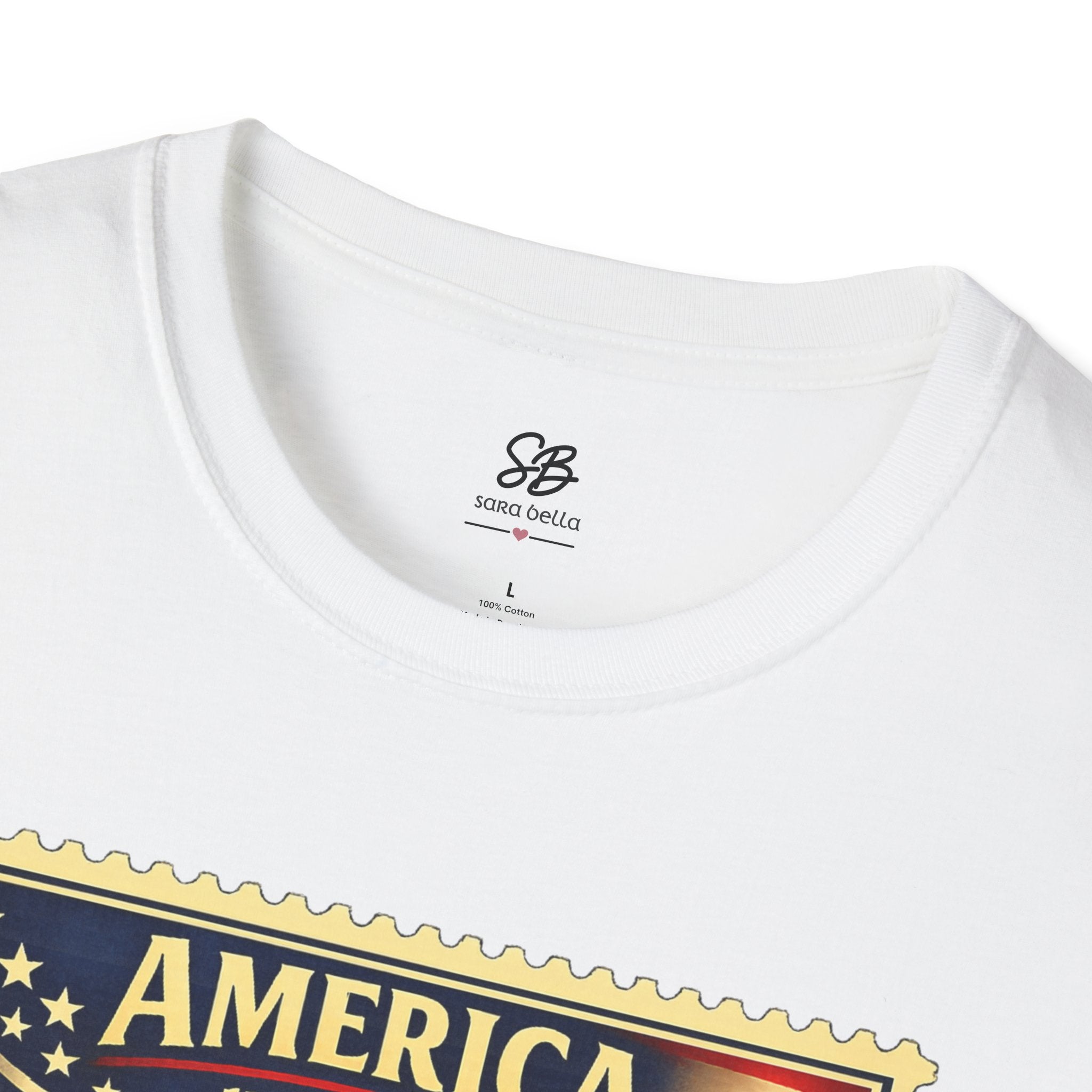 Patriotic Minute Man Vintage Stamp T-Shirt