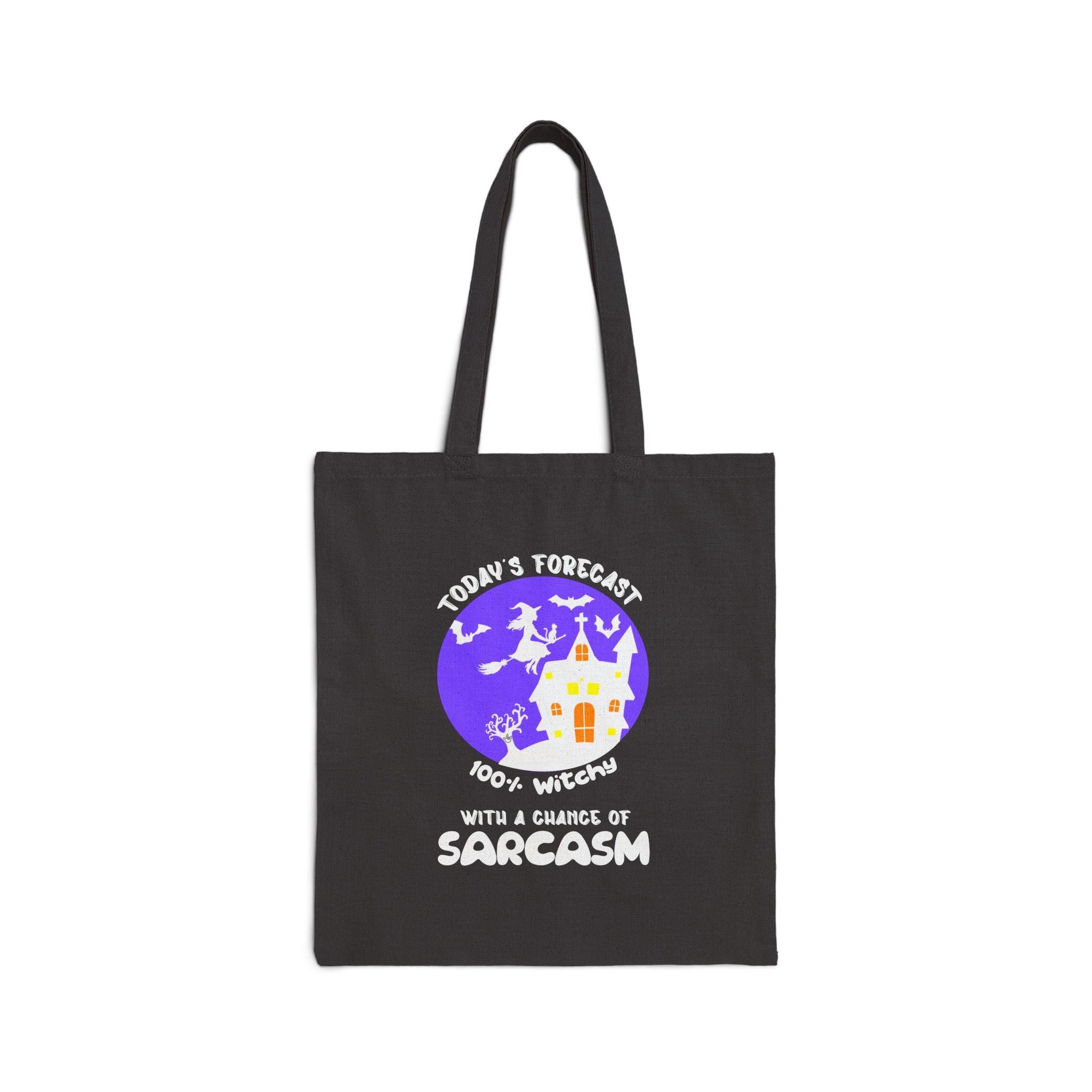 Today's Forecast: 100% Witches - Tote Bag