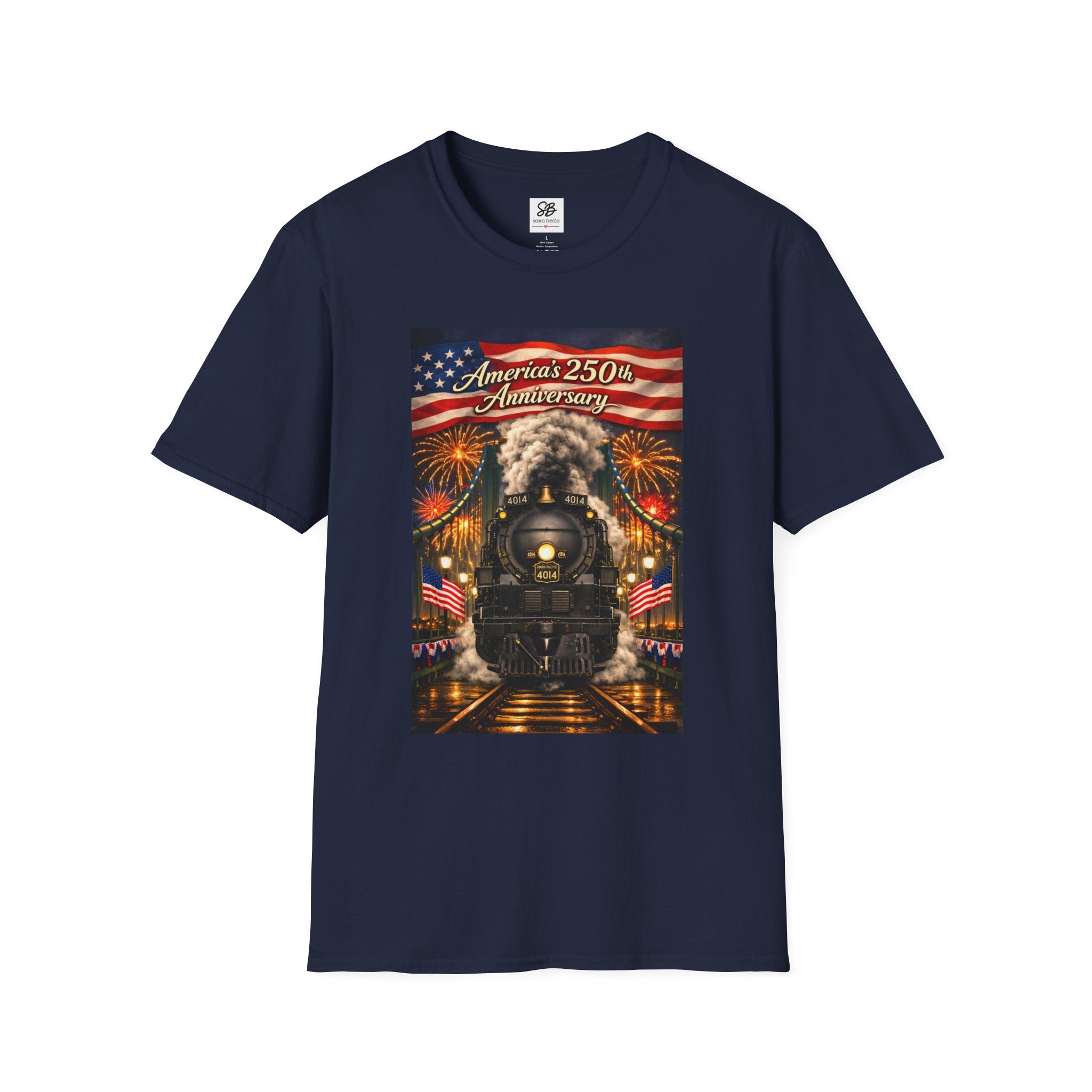Big Boy America 250th Anniversary Train T-Shirt