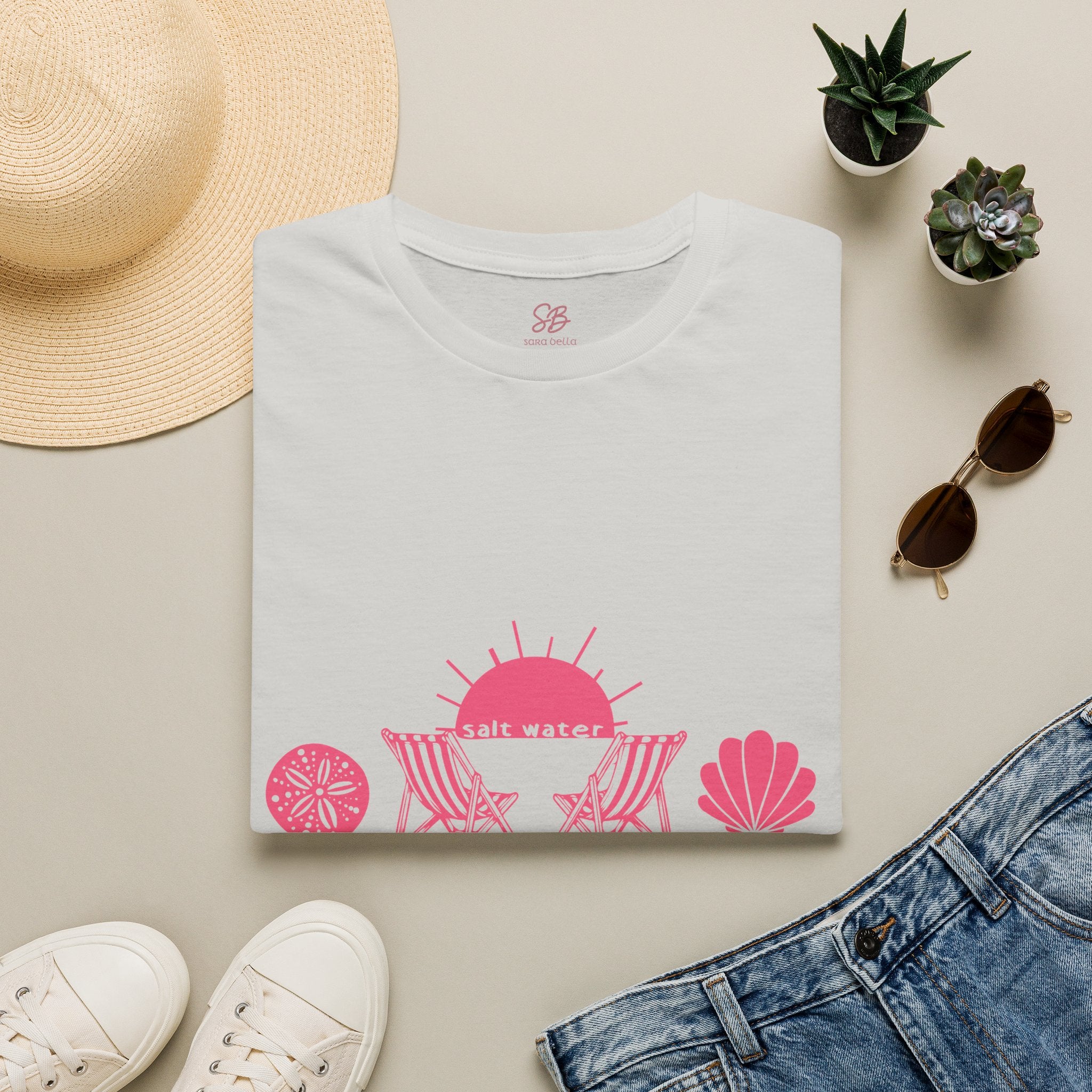 "Salt Water Heals Everything" - T-Shirt
