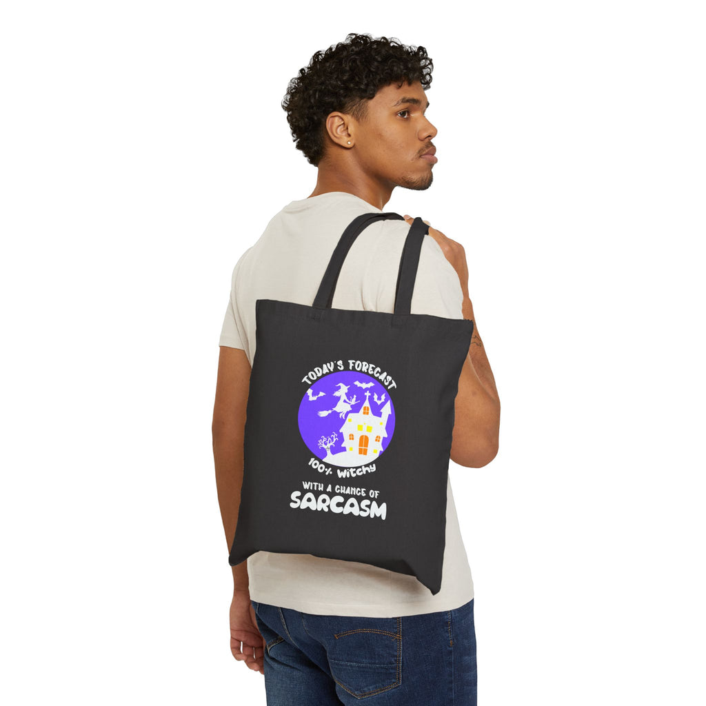 Today's Forecast: 100% Witches - Tote Bag