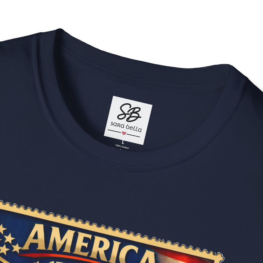 Civil War America Vintage Stamp T-Shirt