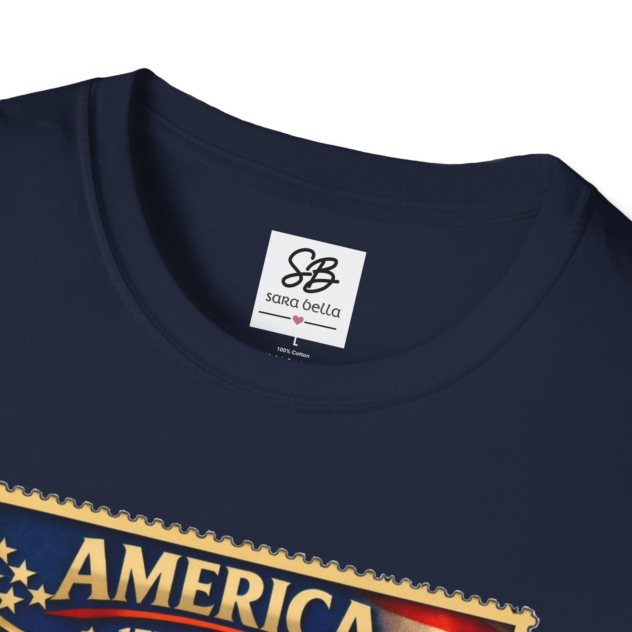 Civil War America Vintage Stamp T-Shirt
