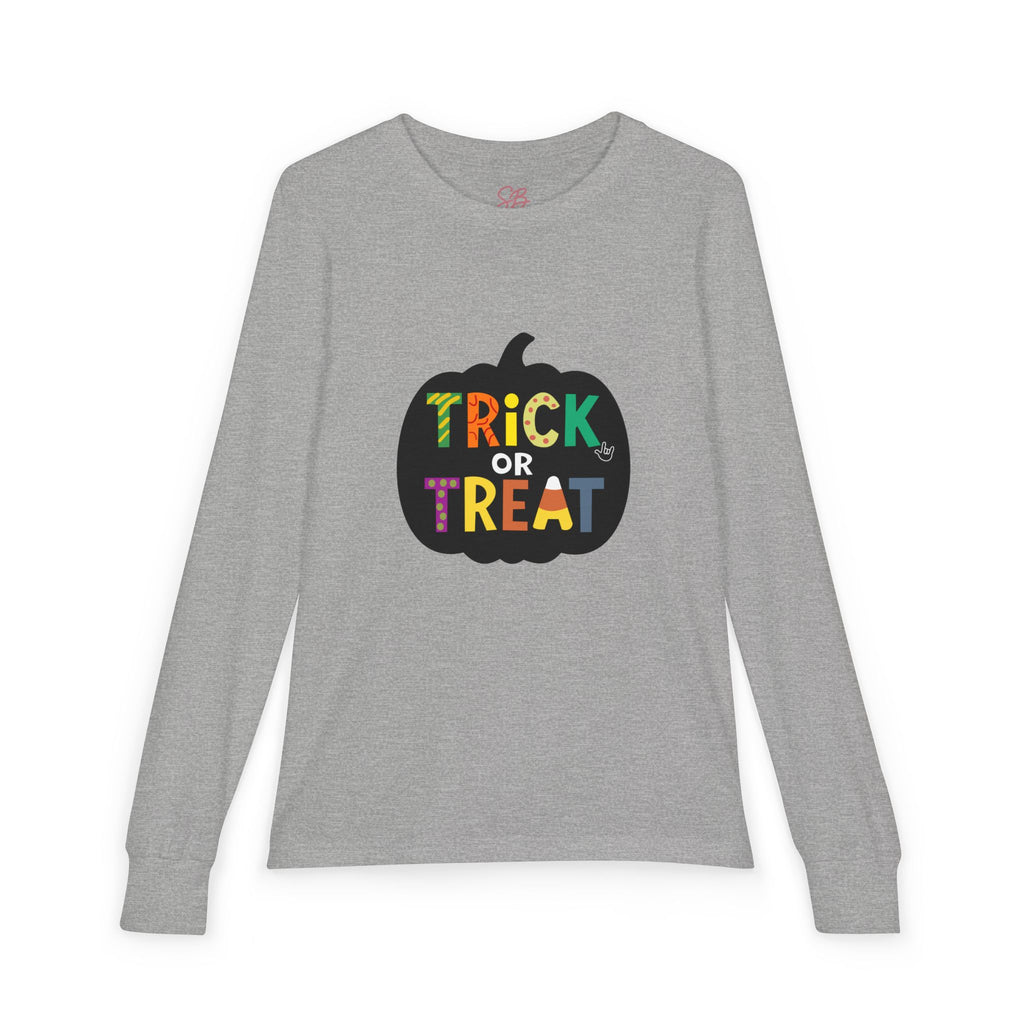 Trick or Treat Pumpkin - Kid Long Sleeve Shirt