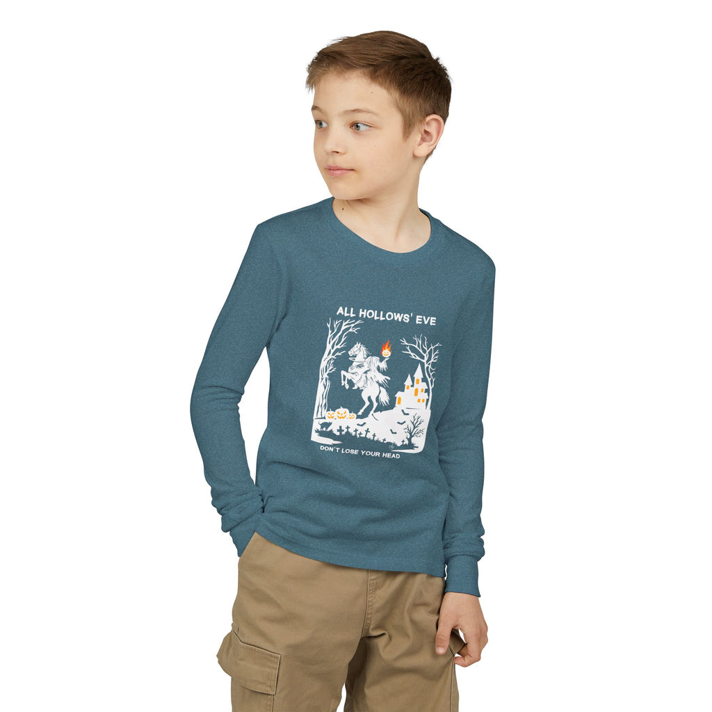All Hallows' Eve Headless Horseman - Kid Long Sleeve Shirt