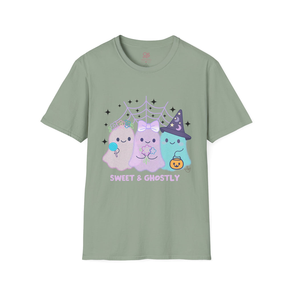3 Friendly Ghosts "Sweet & Ghostly"  - T-Shirt