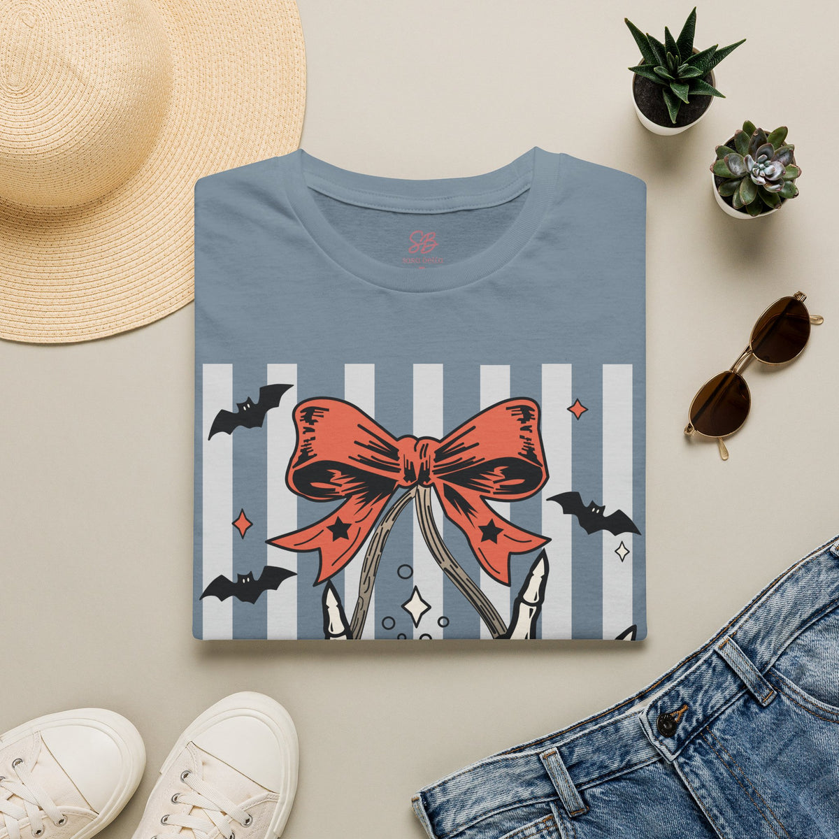 Spooky Skeleton "I Love you" ASL T-Shirt