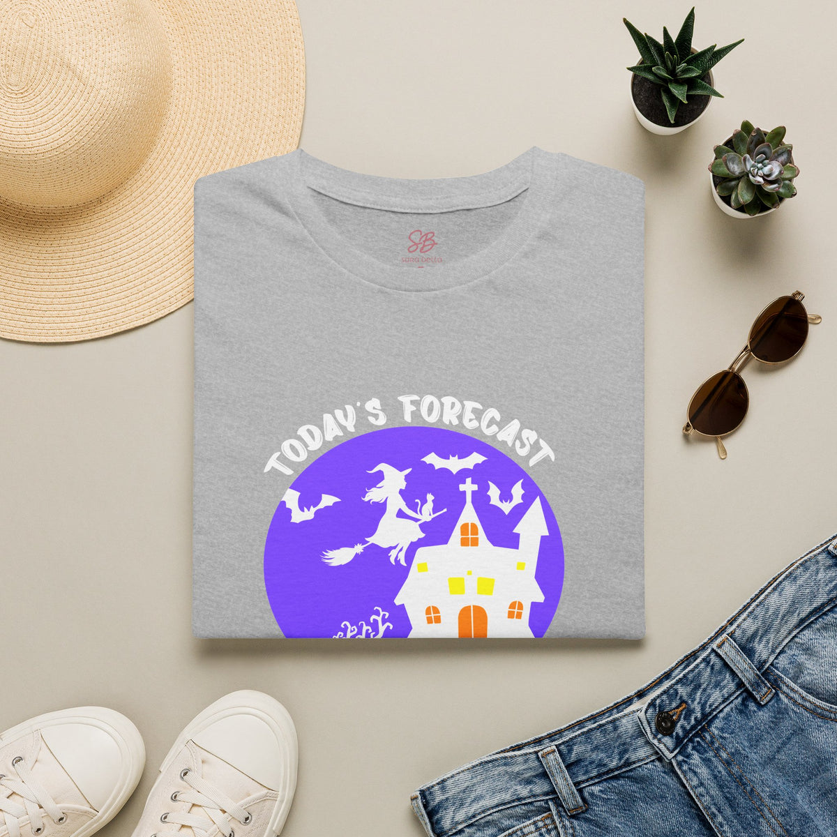 Today's Forecast: 100% Witches - T-Shirt