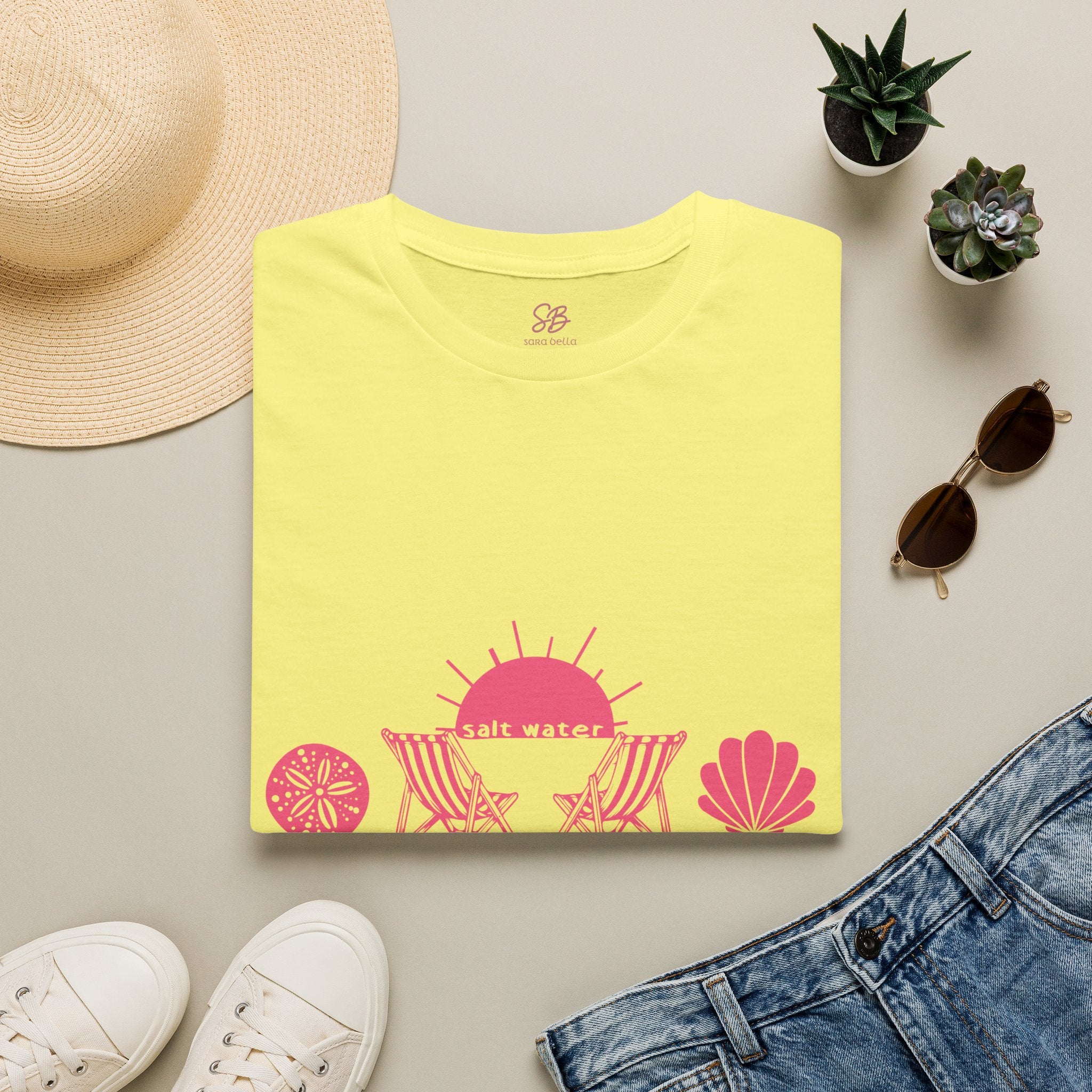 "Salt Water Heals Everything" - T-Shirt