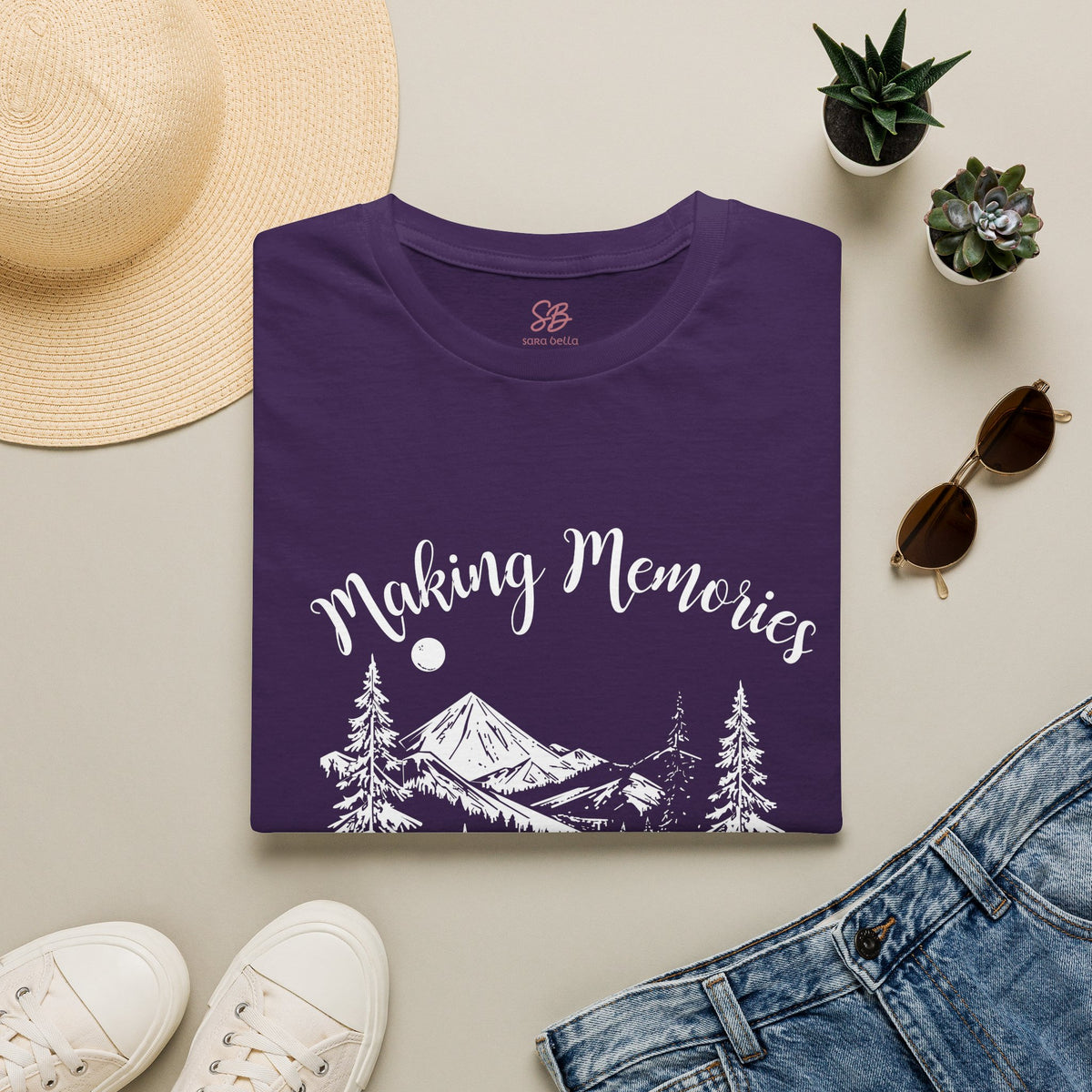Making Memories Camping -  T‑Shirt