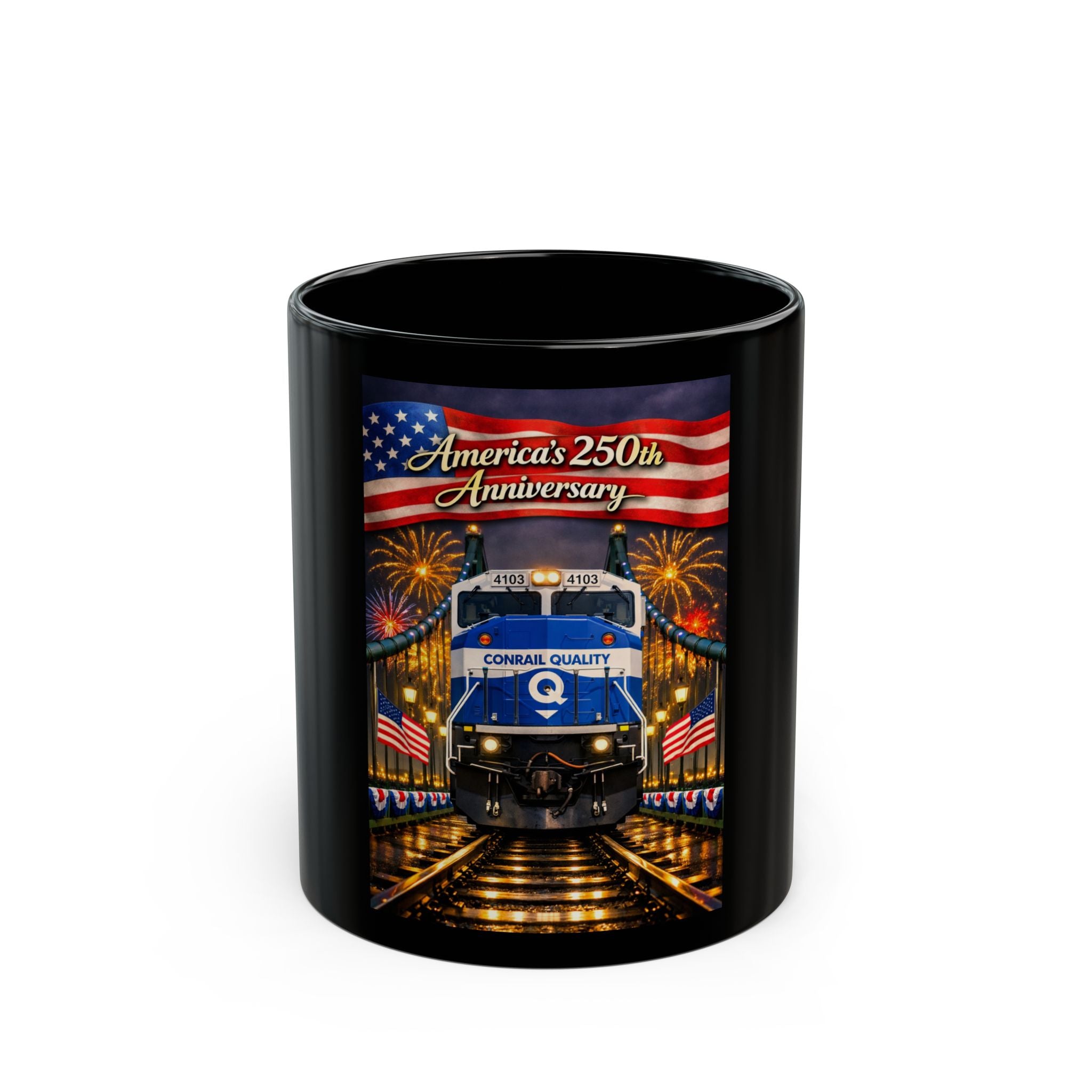 Conrail 'America's 250th Anniversary' Train Mug Coffee Cup