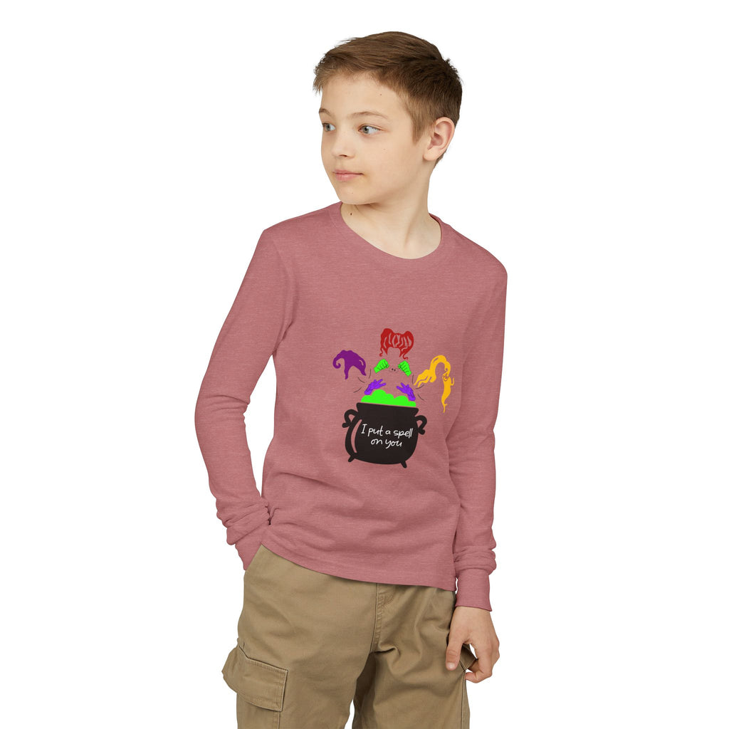 Hocus Pocus 'I Put a Spell on You', magic in ASL - Kid Long Sleeve Shirt