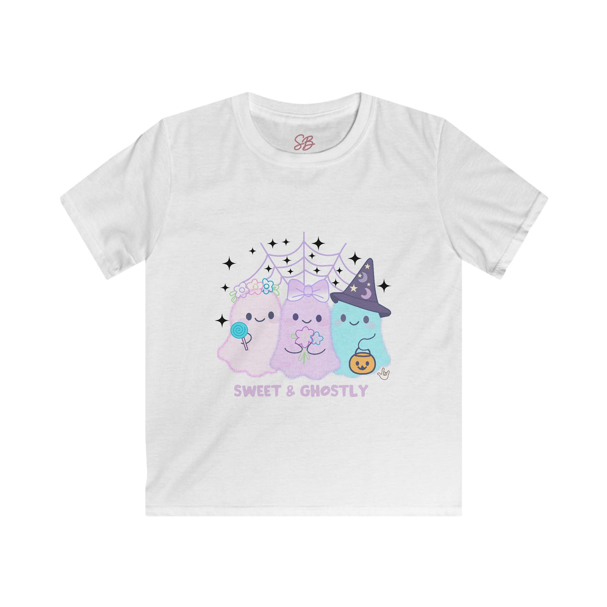 3 Friendly Ghosts "Sweet & Ghostly" - Kid Shirt