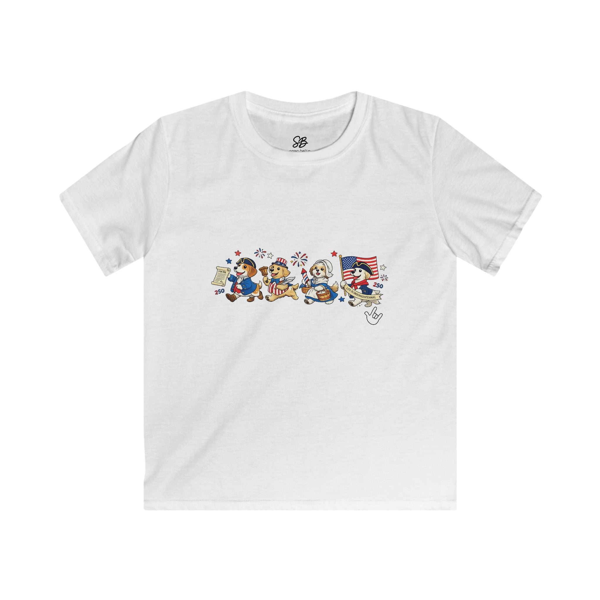 Kid Shirt —Patriotic Dogs Parade Shirt