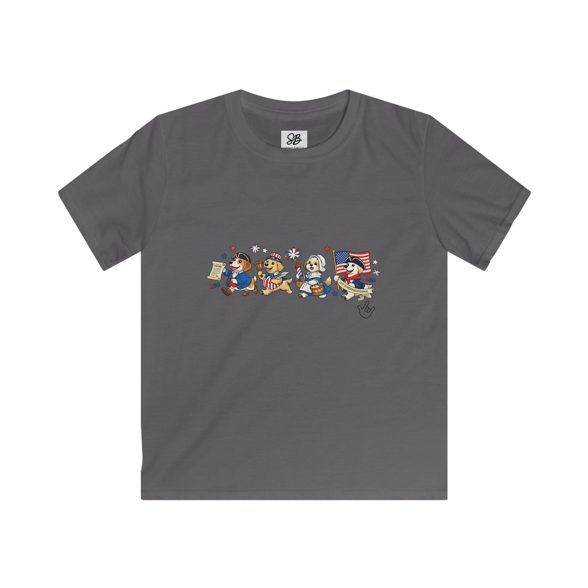 Kid Shirt —Patriotic Dogs Parade Shirt