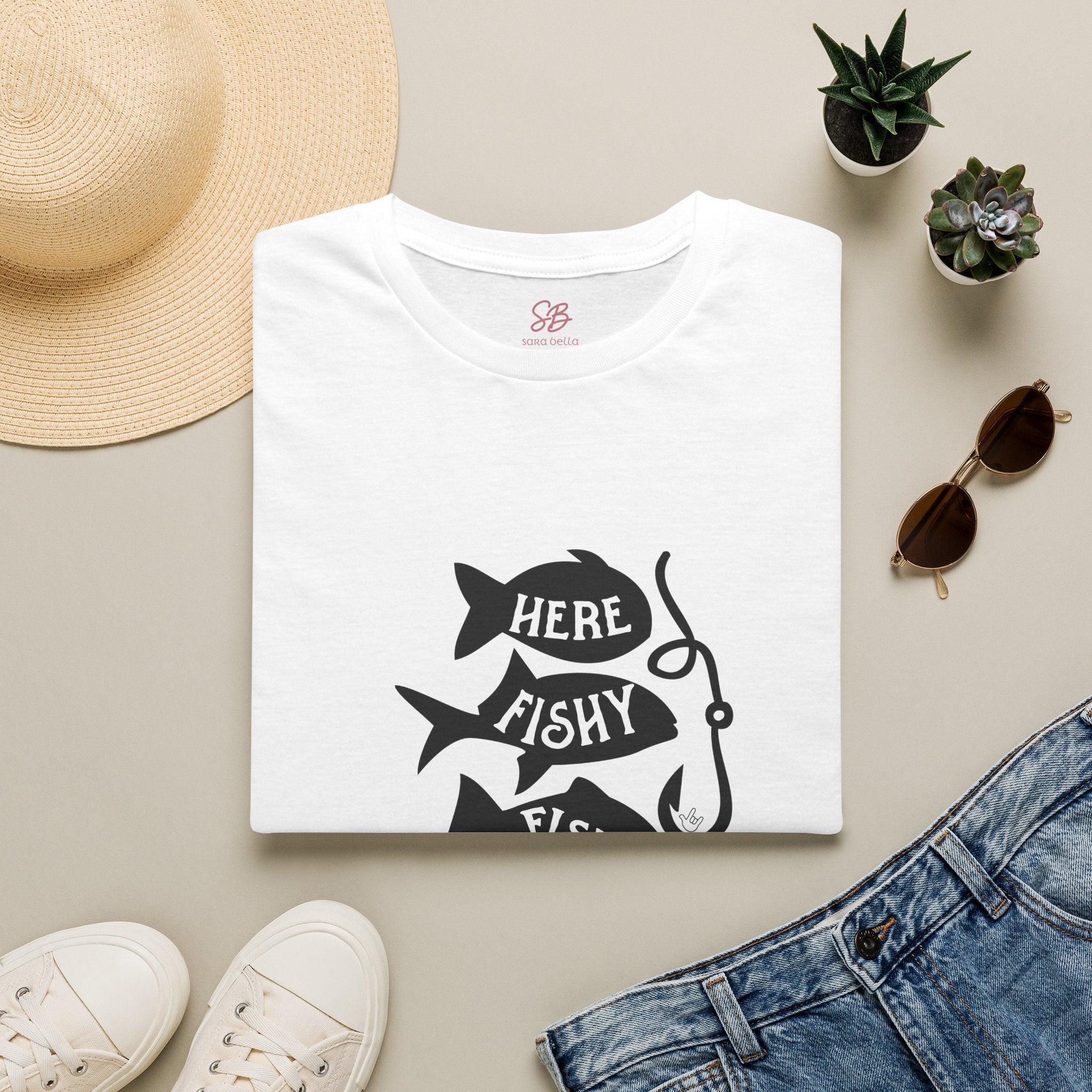 Here Fishy Fishy - T-Shirt