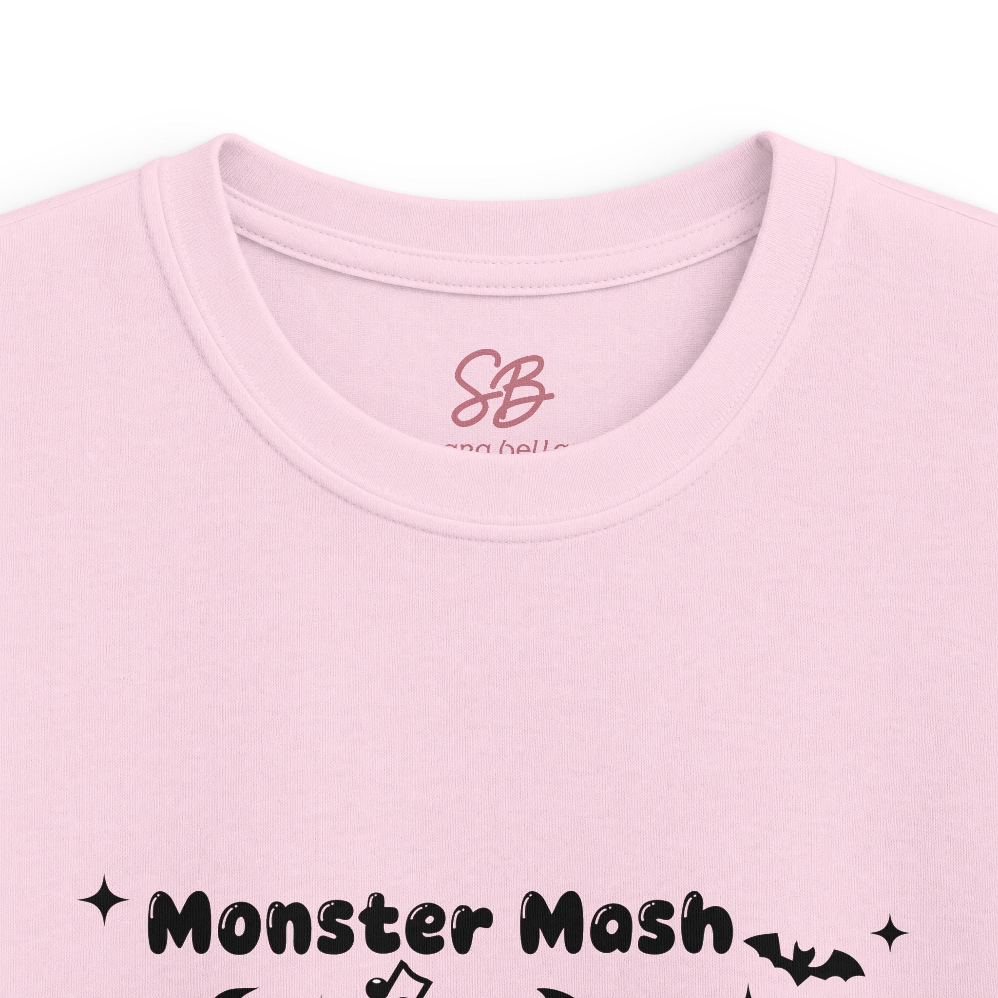 Monster Mash Dance of Halloween Characters Crew - Kid T-Shirt