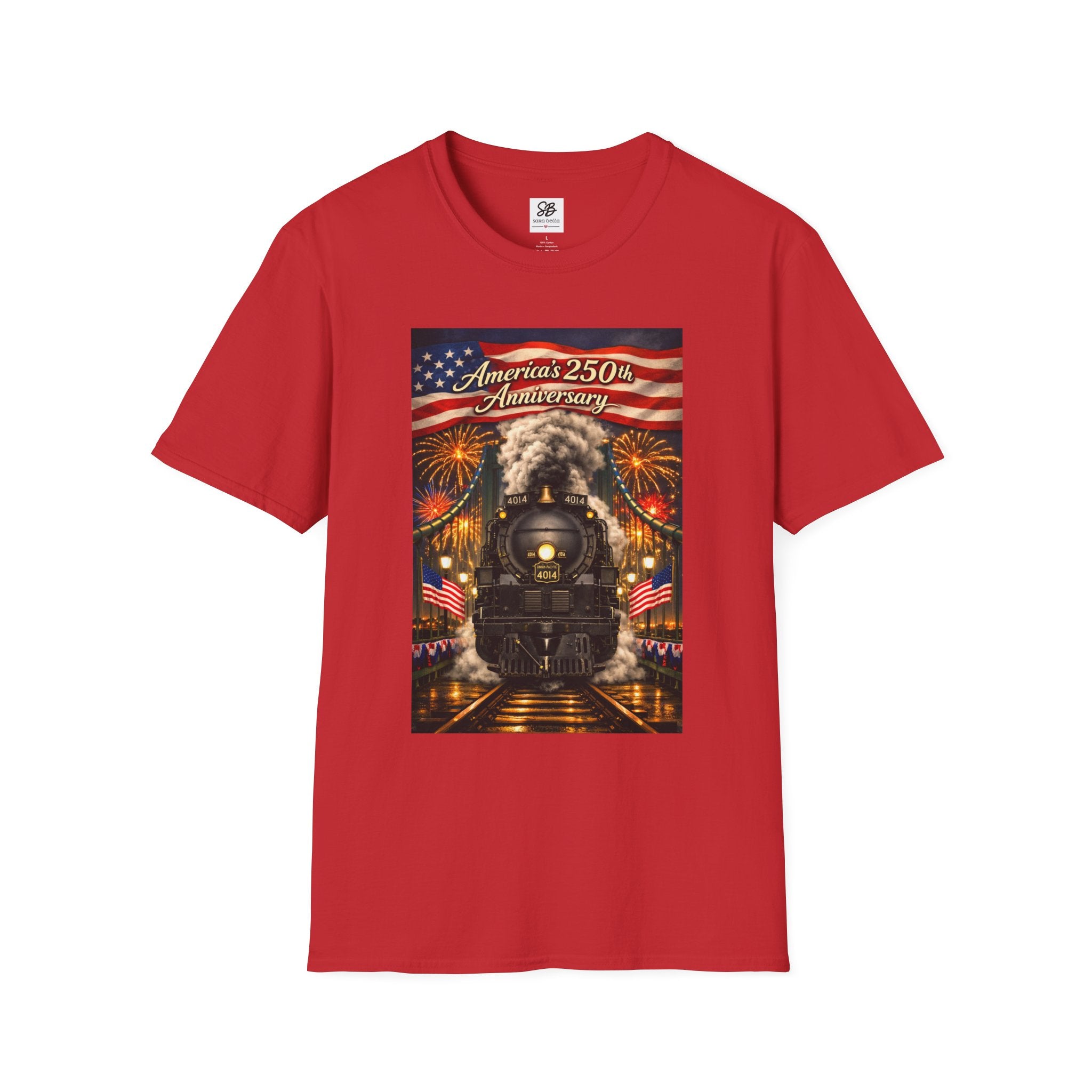 Big Boy America 250th Anniversary Train T-Shirt