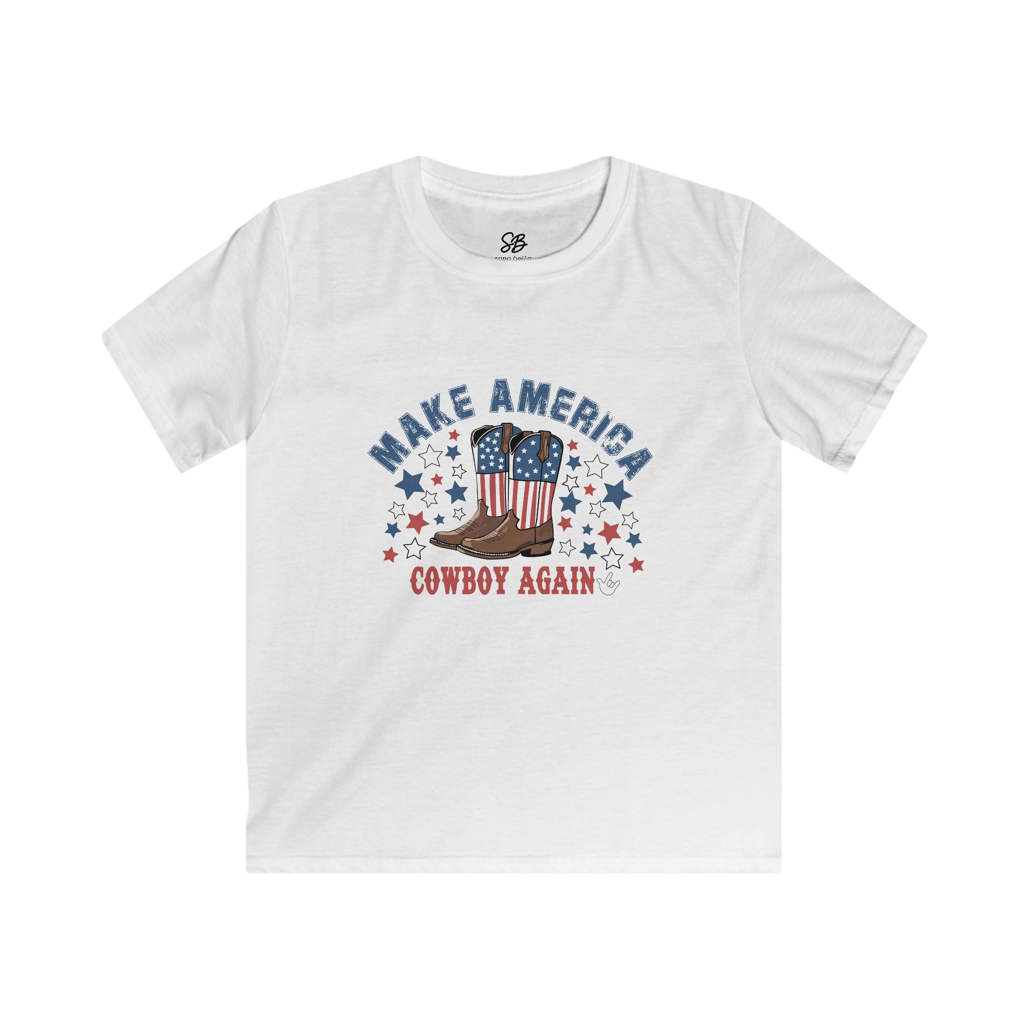 Kid Shirt - Make America Cowboy Again Shirt