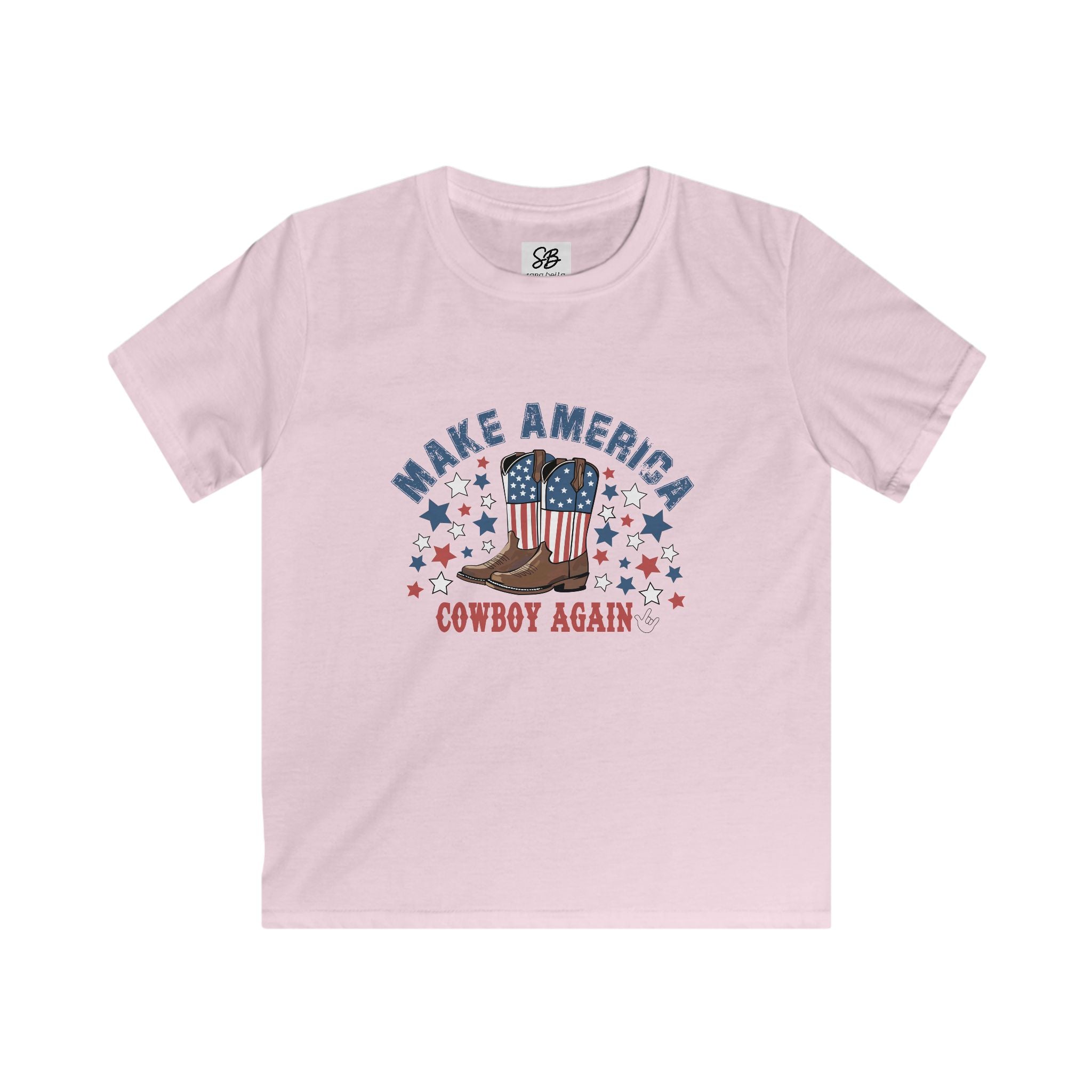 Kid Shirt - Make America Cowboy Again Shirt