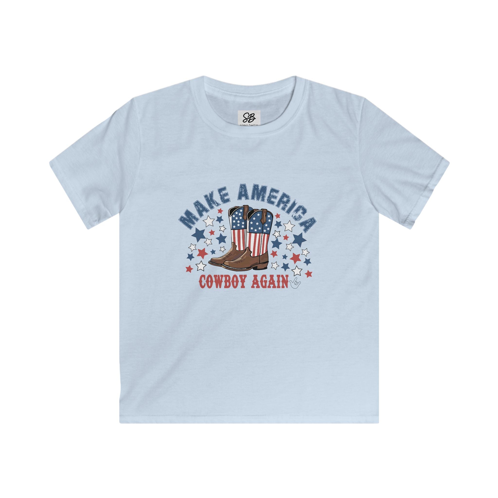 Kid Shirt - Make America Cowboy Again Shirt