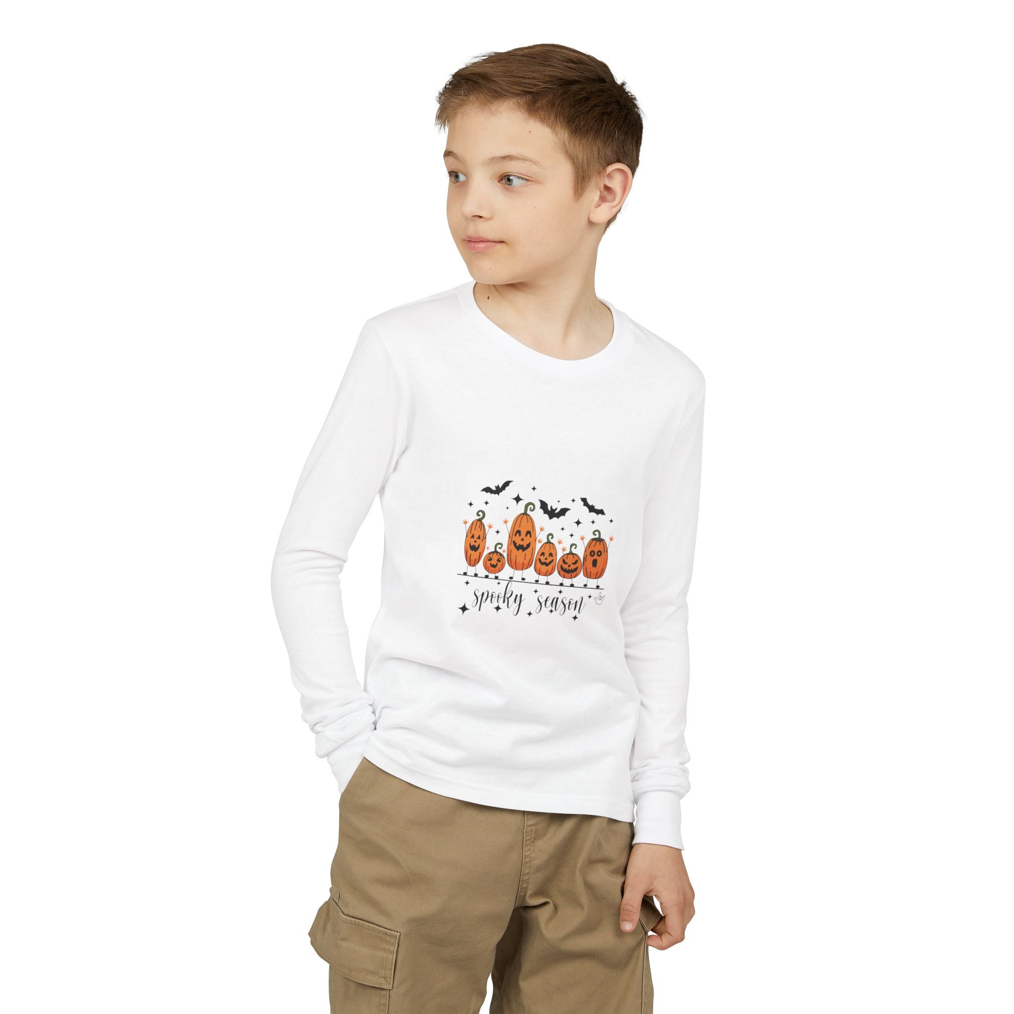 Halloween Pumpkins Spooky Season - Kid Long Sleeve Shirt